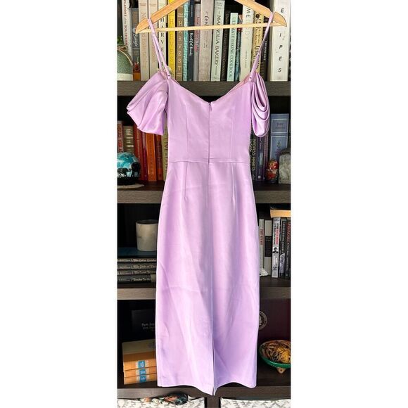 NWOT Gigii’s June Dress In Lilac Purple Size Large **Flawed** - Picture 4 of 8